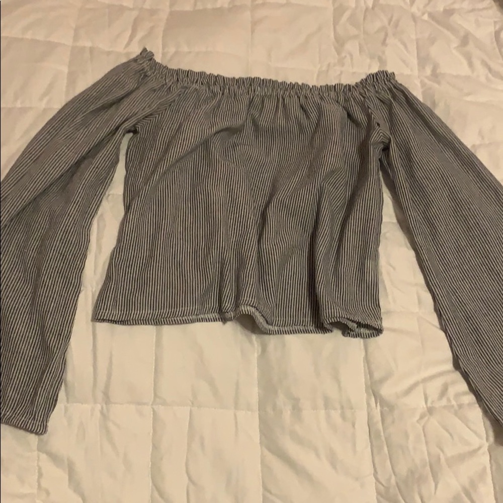 Brandy Melville Off The Shoulder Shirt